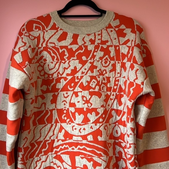 ISABEL MARANT
Paisley-print Sweatshirt In Neutrals size medium oversized unisex - Picture 8 of 8